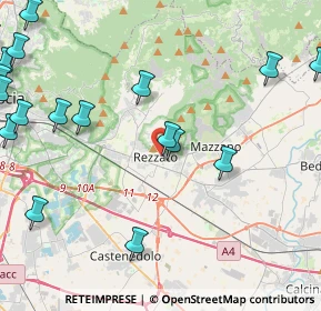 Mappa Via S. Gaetano, 25086 Rezzato BS, Italia (6.33)