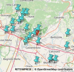 Mappa Via S. Gaetano, 25086 Rezzato BS, Italia (9.225)