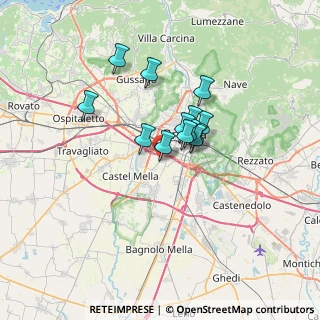 Mappa Via Labirinto, 25125 Brescia BS, Italia (4.58615)