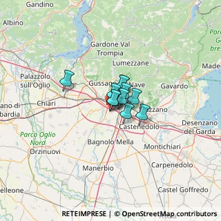 Mappa Via Labirinto, 25125 Brescia BS, Italia (5.09)
