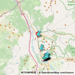 Mappa Via Aosta, 10013 Borgofranco d'Ivrea TO, Italia (5.233)