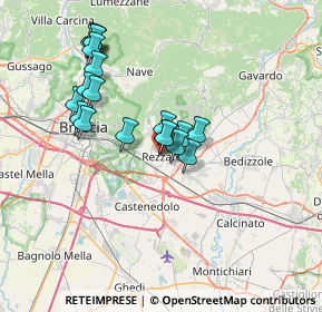 Mappa Vicolo Quadra, 25086 Rezzato BS, Italia (6.49684)
