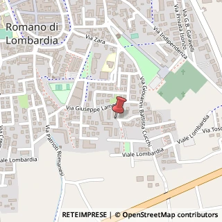 Mappa Via della Morlana, 23, 24058 Fornovo San Giovanni, Bergamo (Lombardia)