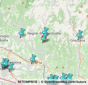 Mappa Via Piazza San Vito, 37024 Negrar VR, Italia (6.9385)