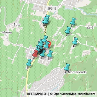 Mappa Via Piazza San Vito, 37024 Negrar VR, Italia (0.36087)