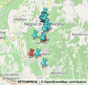 Mappa Via Piazza San Vito, 37024 Negrar VR, Italia (1.4745)