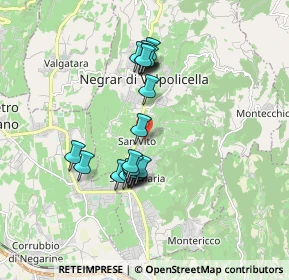 Mappa Via Piazza San Vito, 37024 Negrar VR, Italia (1.5075)