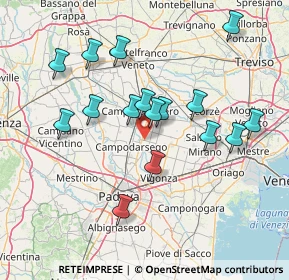 Mappa Via Straelle, 35011 Campodarsego PD, Italia (14.12313)