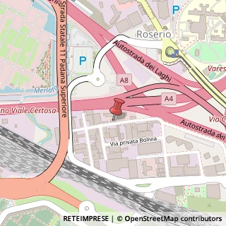 Mappa Via Privata Venezia Giulia, 10, 20157 Milano, Milano (Lombardia)