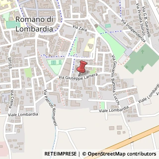 Mappa Via della Morlanina, 60, 24058 Romano di Lombardia, Bergamo (Lombardia)