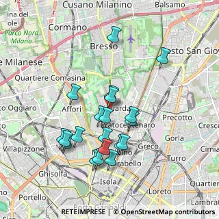 Mappa Via Gian Battista Passerini, 20162 Milano MI, Italia (1.736)