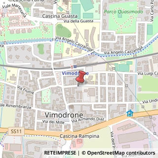 Mappa Via Cesare Battisti, 46, 20055 Vimodrone, Milano (Lombardia)