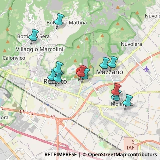 Mappa Via Don Giuseppe Landi, 25086 Rezzato BS, Italia (1.7475)