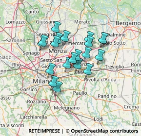 Mappa SS 11, 20063 Cernusco sul Naviglio MI, Italia (10.2985)