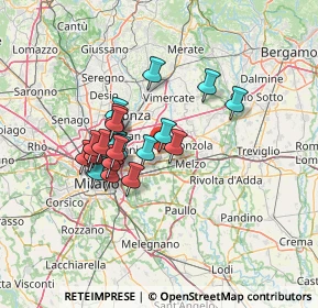 Mappa SP 11, 20063 Cernusco sul Naviglio MI, Italia (10.5875)