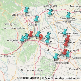 Mappa Via Cantarana, 36040 Torri di Quartesolo VI, Italia (17.85389)