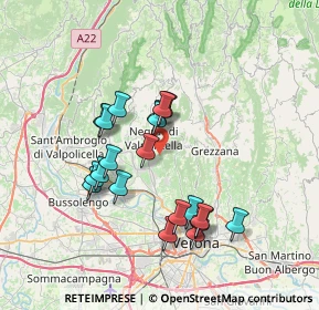 Mappa Via Ca' Coatto, 37024 Negrar di Valpolicella VR, Italia (6.4025)