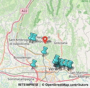 Mappa Via Ca' Coatto, 37024 Negrar di Valpolicella VR, Italia (8.66786)