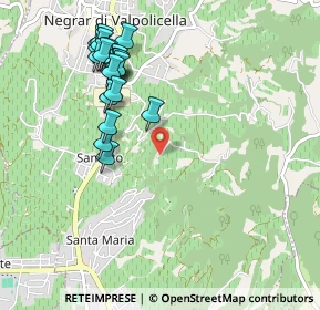 Mappa Via Ca' Coatto, 37024 Negrar di Valpolicella VR, Italia (1.047)