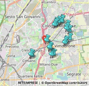 Mappa A51 Tangenziale Est Milano, 20132 Milano MI, Italia (1.64158)