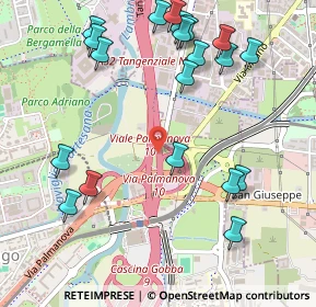 Mappa A51 Tangenziale Est Milano, 20132 Milano MI, Italia (0.6175)