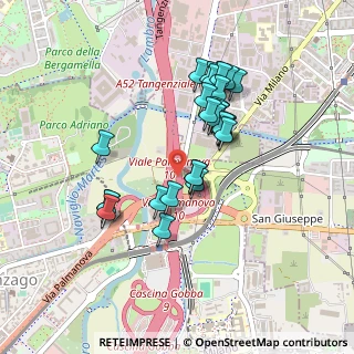Mappa A51 Tangenziale Est Milano, 20132 Milano MI, Italia (0.37143)