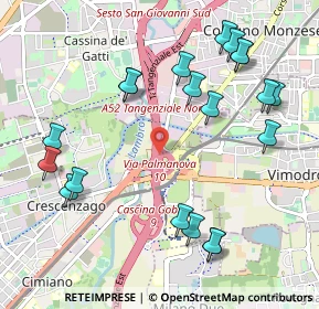 Mappa A51 Tangenziale Est Milano, 20132 Milano MI, Italia (1.182)