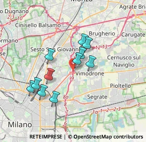 Mappa A51 Tangenziale Est Milano, 20132 Milano MI, Italia (2.98636)