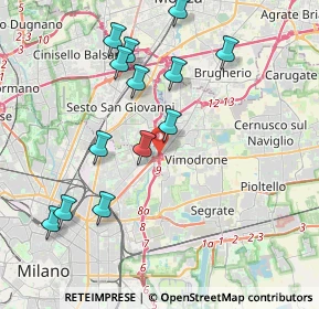 Mappa A51 Tangenziale Est Milano, 20132 Milano MI, Italia (4.11769)