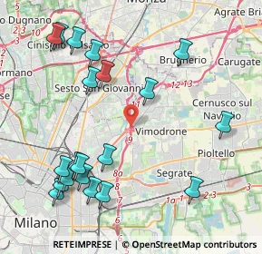 Mappa A51 Tangenziale Est Milano, 20132 Milano MI, Italia (4.8625)