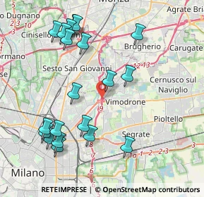 Mappa A51 Tangenziale Est Milano, 20132 Milano MI, Italia (4.488)