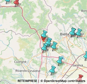 Mappa Via Antonio Gramsci, 10013 Borgofranco d'Ivrea TO, Italia (19.88643)
