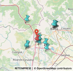 Mappa Via Antonio Gramsci, 10013 Borgofranco d'Ivrea TO, Italia (12.69833)