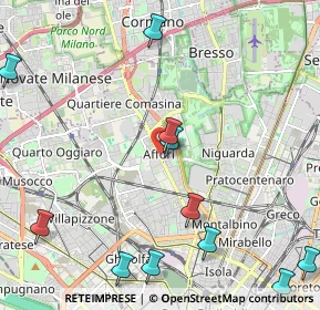 Mappa Via Pellegrino Rossi, 20100 Milano MI, Italia (2.82182)