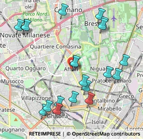 Mappa Via Pellegrino Rossi, 20100 Milano MI, Italia (2.3125)