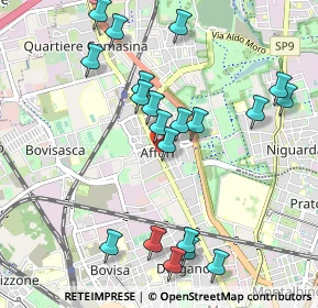 Mappa Via Pellegrino Rossi, 20100 Milano MI, Italia (1.063)