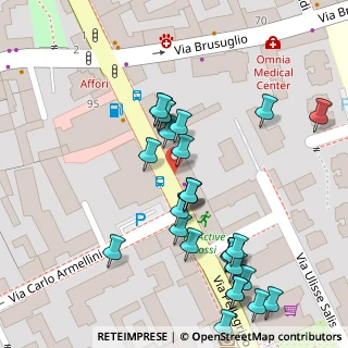 Mappa Via Pellegrino Rossi, 20100 Milano MI, Italia (0.05714)