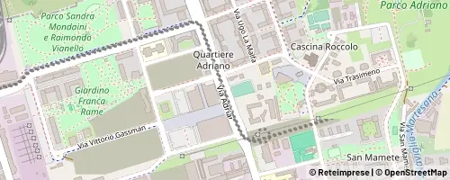 Mappa Milan