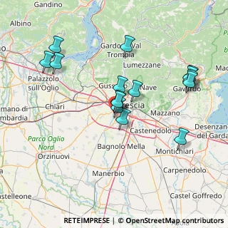 Mappa Via Giuseppe di Vittorio, 25125 Brescia BS, Italia (14.66533)