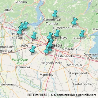 Mappa Via Giuseppe di Vittorio, 25125 Brescia BS, Italia (13.09714)