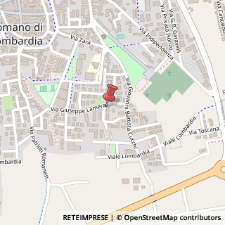 Mappa Via G. Gavazzeni, 1A, 24058 Romano di Lombardia, Bergamo (Lombardia)