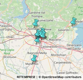 Mappa Via della Volta, 25136 Brescia BS, Italia (23.97533)