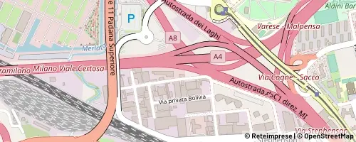 Mappa Mailand