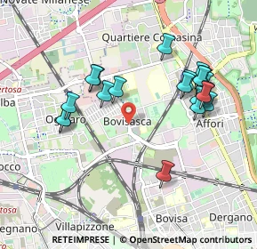 Mappa Via Carlo Cicogna Mozzoni, 20161 Milano MI, Italia (0.958)