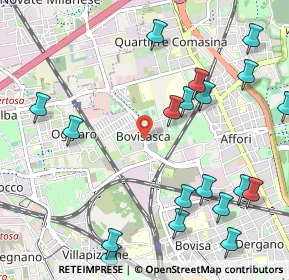 Mappa Via Carlo Cicogna Mozzoni, 20161 Milano MI, Italia (1.3575)
