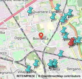 Mappa Via Carlo Cicogna Mozzoni, 20161 Milano MI, Italia (1.402)