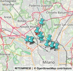 Mappa Via Carlo Cicogna Mozzoni, 20161 Milano MI, Italia (2.78571)