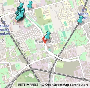 Mappa Via Carlo Cicogna Mozzoni, 20161 Milano MI, Italia (0.757)