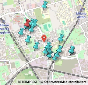 Mappa Via Carlo Cicogna Mozzoni, 20161 Milano MI, Italia (0.4375)