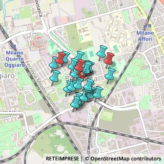 Mappa Via Carlo Cicogna Mozzoni, 20161 Milano MI, Italia (0.25926)